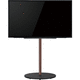 supporto per TV da terra contemporaneo / in Steelflex® / per uso residenziale / 600 x 100