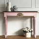 consolle in stile / in legno / con supporto in legno / rettangolare
