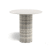 tavolo da bistrot design minimalista / in HPL / in ceramica / con supporto in alluminio