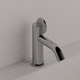 miscelatore per lavabo / da appoggio / in metallo cromato / in ottone