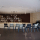 sedia visitatore contemporanea / da interno / in alluminio / in plastica