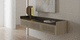 credenza contemporanea / in rovere / in noce / in legno massiccio
