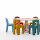 sedia contemporanea / da interno / in espanso / con supporto in metallo