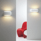 applique contemporanea / da interno / in gesso / ovale