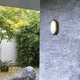 applique contemporanea / da interno / in ottone / ovale