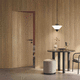 porta da interno / in laminato / battente / contemporanea