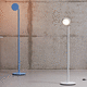 lampada da terra / in alluminio / contemporanea / senza fili