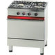 blocco cottura a gas / professionale / in acciaio inox / in ghisa