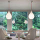 lampada a sospensione / in vetro / contemporanea / con cavo