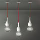 lampada a sospensione / in vetro / contemporanea / con cavo