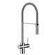 miscelatore da appoggio / elettronico / temporizzato / in acciaio inox