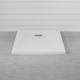 piatto doccia rettangolare / rialzato / in ceramica / in Pietraluce®