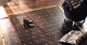 parquet massello / in legno / dipinto / da incollare