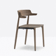sedia contemporanea / da interno / in noce / in frassino