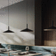 lampada a sospensione / in metallo / in stile industriale / con cavo