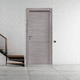 porta da interno / in laminato / battente / contemporanea