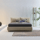letto matrimoniale / singolo / contemporaneo / imbottito