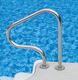 corrimano in acciaio inox / per piscina