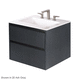 mobile lavabo sospeso / in legno / contemporaneo / senza ante