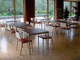 tavolo contemporaneo / in HPL / rettangolare / per ristorante