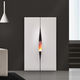 stufa a pellet / 10 kW...20 kW / moderna / in acciaio inox