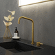 miscelatore per lavabo / da incasso / meccanico / in ottone