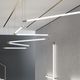 luce a sospensione / LED / lineare / professionale