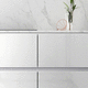 pannello decorativo melaminico / per interni / liscio / bianco