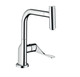 miscelatore per lavabo / integrato / da appoggio / in metallo cromato