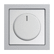 dimmer per illuminazione / a pulsante rotante / ad incasso / in plastica