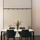 faretti a binario LED / cilindrico / in metallo / contract