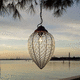 lampada su picchetto / in vetro / contemporanea / con cavo