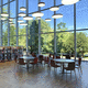 luce a sospensione / LED / rotonda / indoor