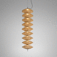 lampada a sospensione / in cotone / contemporanea / con cavo