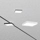 luce LED / quadrata / piatta / IP50