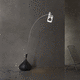 lampada da terra / in alluminio / in acciaio / design originale