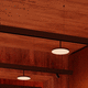 faretti a binario LED / tondo / in alluminio / commercio