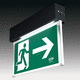 illuminazione di emergenza sporgente / rettangolare / LED / IP40