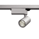 faretti a binario LED / tondo / in metallo / contract