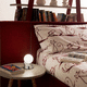 lampada da tavolo / in metallo / in vetro soffiato / contemporanea