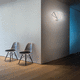applique design originale / da interno / in alluminio verniciato / LED