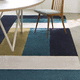tappeto contemporaneo / con motivi geometrici / rettangolare / pelo raso