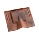 tegola per aerazione / piana / piccola / in terracotta