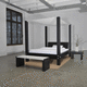 letto a baldacchino / king size / queen size / contemporaneo