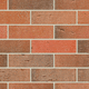 mattone forato / in clinker / per facciata / multicolore