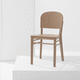 sedia contemporanea / da interno / in tessuto / in pelle