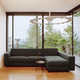 divano modulare / letto / contemporaneo / in tessuto