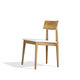 sedia visitatore contemporanea / da interno / in tessuto / in pelle