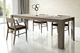 poltrona contemporanea / in pelle / in rovere / marrone