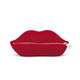 divano design originale / in tessuto / rosso / per uso contract